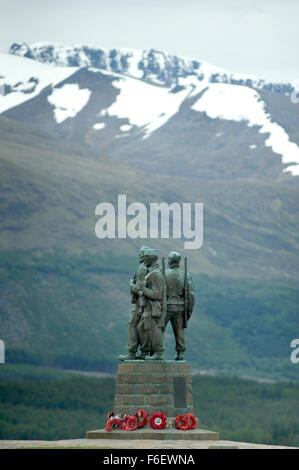 Kategorie A aufgeführten Commando Memorial über Spean Bridge in den Highlands von Schottland Stockfoto