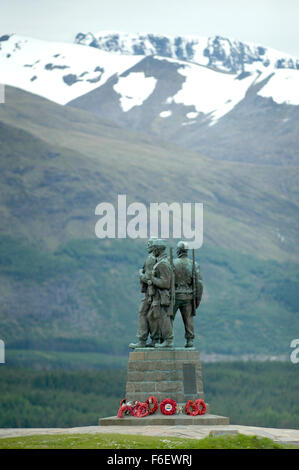 Kategorie A aufgeführten Commando Memorial über Spean Bridge in den Highlands von Schottland Stockfoto