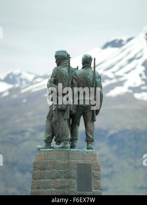 Kategorie A aufgeführten Commando Memorial über Spean Bridge in den Highlands von Schottland Stockfoto