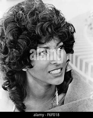 13. Juni 1973; Los Angeles, Kalifornien, USA; Schauspielerin PAM GRIER Sterne bestimmungsmäßige Coffy in Jack Hill Action-Drama, "Coffy." Stockfoto