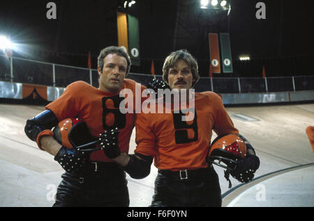 5. Mai 1975; Hollywood, Kalifornien, USA; Bild von Direktor Norman Jewison Sci-Fi Action "Rollerball" Darsteller JAMES CAAN als Jonathan E. Stockfoto