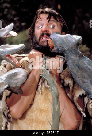 Erscheinungsdatum: 17. April 1981 Film Titel: Caveman STUDIO: Turman-Foster FIRMENCHEF: Carl Gottlieb PLOT: ein Höhlenmensch sinnt auf Rache an einem viel größeren Konkurrenten um die Hand einer schönen Cavewoman Bild: RINGO STARR stars wie Atouk (Credit Bild: C Turman-Foster-Firma/Entertainment-Bilder) Stockfoto