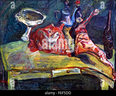 La Table - Tisch 1918 Chaim Soutine 1893-1943 Französisch Frankreich Litauen geboren Stockfoto