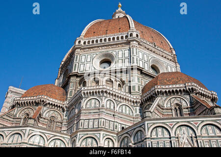 Cattedral di Santa Maria del Fiore, die Hauptkirche von Florenz, Italien. Il Duomo di Firenze, Basilica di Santa Maria del Fiore Stockfoto