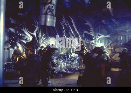 1. Februar 1986; Hollywood, Kalifornien, USA; Bild von James Camerons Sci-Fi-Horror "Alien". Stockfoto