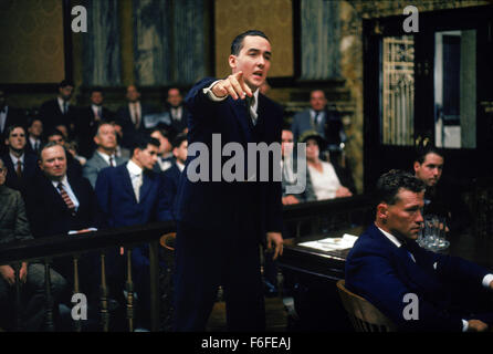 Sep 02, 1988; Chicago, IL, USA; JOHN CUSACK als George 'Buck' Weber im Sport, Drama, Geschichte Film "Acht Männer Out" unter der Regie von John Sayles. Stockfoto