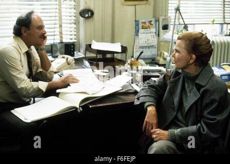 14. Oktober 1988; Alpine, New Jersey, USA; GENA ROWLANDS als Marion Post in dem Film "Eine andere Frau" unter der Regie von Woody Allen. Stockfoto