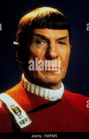 1. Januar 1989 -... Star Trek V: The Final Frontier, Leonard Nimoy... Film und Fernsehen. . Stockfoto
