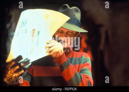 Datum der Freigabe: 13. September 1991.  FILMTITEL: Freddy ist tot: der letzte Albtraum - STUDIO: New Line Cinema. PLOT: Freddy Krueger kehrt wieder um die Träume seiner Tochter und Springwood des letzten Überlebenden Teenager zu verfolgen. Im Bild: ROBERT ENGLUND als Freddy Krueger. Stockfoto