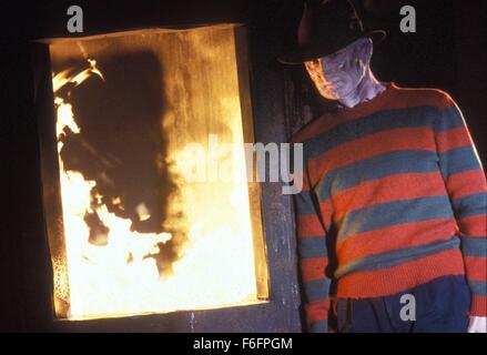 Datum der Freigabe: 13. September 1991.  FILMTITEL: Freddy ist tot: der letzte Albtraum - STUDIO: New Line Cinema. PLOT: Freddy Krueger kehrt wieder um die Träume seiner Tochter und Springwood des letzten Überlebenden Teenager zu verfolgen. Im Bild: ROBERT ENGLUND als Freddy Krueger. Stockfoto