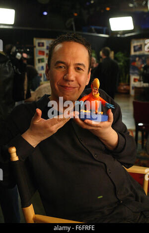 11. November 1992; Los Angeles, Kalifornien, USA; GILBERT GOTTFRIED als die Stimme von Jago der Papagei in der animierte Musical-Familienkomödie "Aladdin" unter der Regie von Ron Clements. Stockfoto