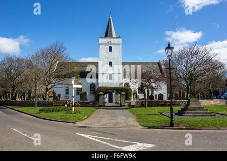 Gifford-Kirche in East Lothian Stockfoto