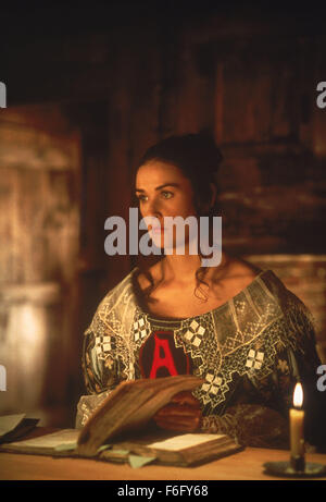 11. November 1994; BC, Kanada; Schauspielerin DEMI MOORE als Hester Prynne in "The Scarlet Letter". Regie: Roland Joffe. Stockfoto