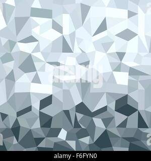 Ausgefallene Silber metallic in niedrigen Polygon 3d Stil Textur. Ideal für Web-Hintergrund, Print oder Grußkarte. EPS10 Vektor. Stock Vektor