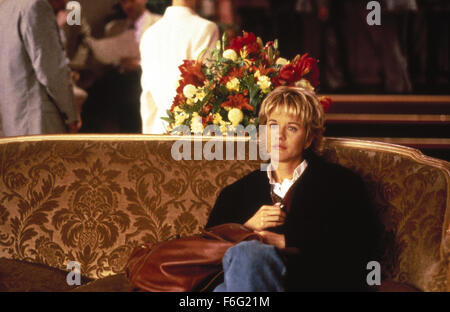 5. Mai 1995; Paris, Frankreich; Schauspielerin MEG RYAN Stars wie Kate in Lawrence Kasdan Regie romantische Komödie, "French Kiss". Stockfoto