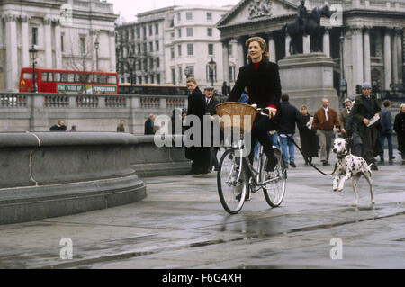 21. Januar 1996; London, UK; Schauspielerin JOELY RICHARDSON als Anita in "101 Dalmatiner". Unter der Regie von Stephen Herek Stockfoto