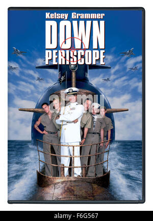 1. März 1996; Los Angeles, Kalifornien, USA; Wichtige Kunst für die 20th Century Fox Komödie, "Nach unten Periscope," mit KELSY GRAMMER als Lt. CMdR Thomas Dodge, LAUREN HOLLY als Lt. Emily Lake und ROB SCHNEIDER als Exec. Offizier Marty Pascal. Regie: David S. Ward. Obligatorische Credit: Foto von 20th Century Fox. (c) Copyright 1996 von mit freundlicher Genehmigung von 20th Century Fox Stockfoto