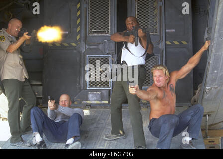 6. Juni 1997; Los Angeles, Kalifornien, USA; Eine Szene aus "Con Air."