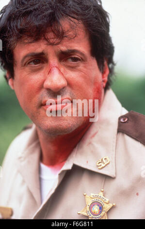 15. August 1997; Edgewater, NJ, USA; Schauspieler SYLVESTER STALLONE als Sheriff Freddy Heflin in der klassischen "Copland." Stockfoto