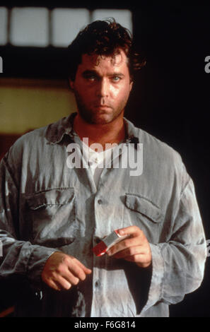 15. August 1997; Edgewater, NJ, USA; Schauspieler RAY LIOTTA als Gary "Figgsy" Figgis in "Copland." Stockfoto