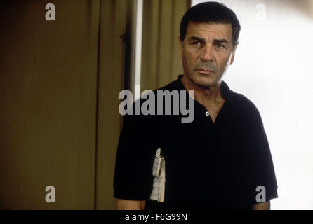 25. Dezember 1997; Los Angeles, Kalifornien, USA; Schauspieler ROBERT FORSTER Sterne bestimmungsmäßige Max Cherry in Quentin Tarantino Film "Jackie Brown". Stockfoto