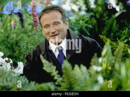 8. Juni 1998; Hollywood, Kalifornien, USA; Schauspieler ROBIN WILLIAMS-stars in dem Drama Fantasy "What Dreams May Come," unter der Regie von Vincent Ward. Stockfoto