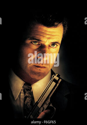 Datum der Freigabe: 5. Februar 1999. FILMTITEL: Payback STUDIO: Paramount Pictures. Grundstück: Porter wird von seiner Frau und bester Freund erschossen und Tod überlassen. Wenn er überlebt plottet er Rache. Im Bild: MEL GIBSON als Porter. Stockfoto