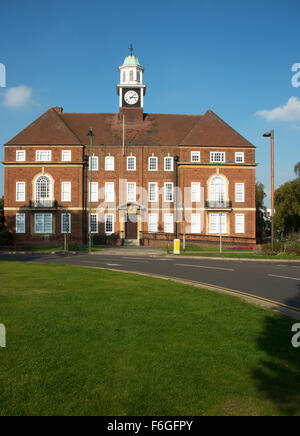 Letchworth Garden City Rathaus von Broadway Garten Stadt Hertfordshire England, Stockfoto