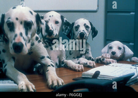 21. Januar 2000; London, UK; Eine Szene in "102 Dalmatiner". Regie: Kevin Lima. Stockfoto