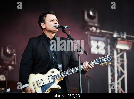 Manic Street Preachers Auftritt beim Latitude Festival 19. Juli 2015. Stockfoto