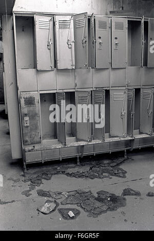 Verlassenen Zeche, Südwales. Hafodrynys war ein Drift-Mine, die ein weißer Elefant war. Das Bergwerk wurde 1966 geschlossen. Stockfoto