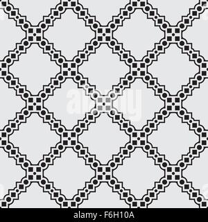 Schwarzes nahtloses Muster Stock Vektor