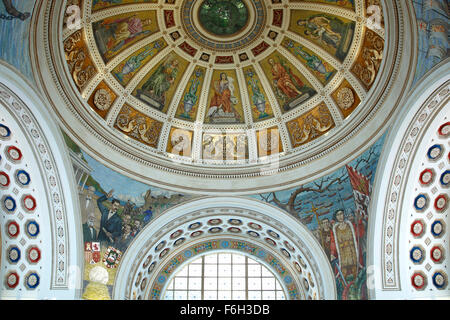 Innere des Kapitol von Puerto Rico, San Juan, Puerto Rico Stockfoto