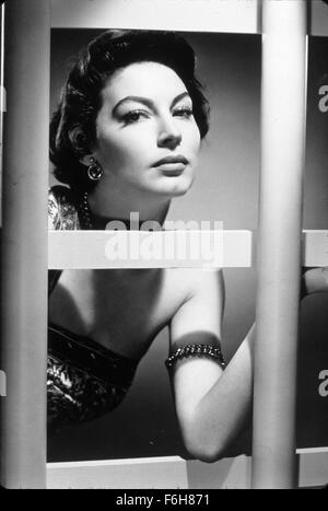 1954, Filmtitel: BAREFOOT CONTESSA, Regie: JOSEPH L MANKIEWICZ, Studio: UA, im Bild: AVA GARDNER. (Bild Kredit: SNAP) Stockfoto