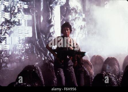 Filmtitel 1986: ALIENS, Regie: JAMES CAMERON, im Bild: JAMES CAMERON. (Bild Kredit: SNAP) Stockfoto