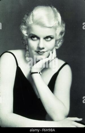 1930, film Title: HELLS ANGELS, Regisseur: HOWARD HUGHES, Studio: UA, im Bild: JEAN HARLOW. (Bild Kredit: SNAP) Stockfoto