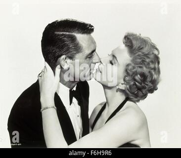 1953, Filmtitel: TRAUMFRAU, Regie: SIDNEY SHELDON, Studio: MGM, abgebildet: CARY GRANT, DEBORAH KERR, Romantik. (Bild Kredit: SNAP) Stockfoto