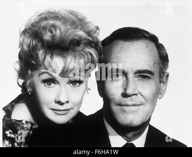 1968, Filmtitel: YOURS, MINE und OURS, Regie: MELVILLE SHAVELSON, Studio: UA, im Bild: LUCILLE BALL, HENRY FONDA. (Bild Kredit: SNAP) Stockfoto