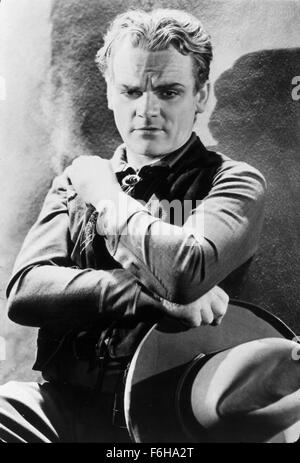 1939, Filmtitel: OKLAHOMA KID, im Bild: JAMES CAGNEY, Kleidung. (Bild Kredit: SNAP) Stockfoto