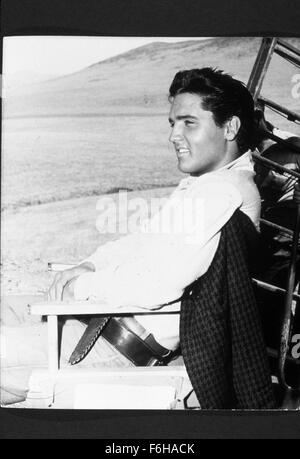 1960, Filmtitel: FLAMING STAR, Regie: DON SIEGEL, Studio: FOX, im Bild: ELVIS PRESLEY. (Bild Kredit: SNAP) Stockfoto