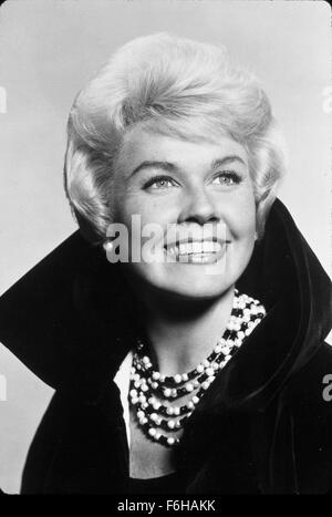 1959, Filmtitel: BETTGEFLÜSTER, Regie: MICHAEL GORDON, im Bild: DORIS DAY. (Bild Kredit: SNAP) Stockfoto