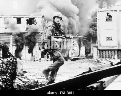 Filmtitel 1987: FULL METAL JACKET, Direktor: STANLEY KUBRICK, Studio: WARNER, abgebildet: Bekämpfung von Kleidung, Kleidung, STANLEY KUBRICK. (Bild Kredit: SNAP) Stockfoto