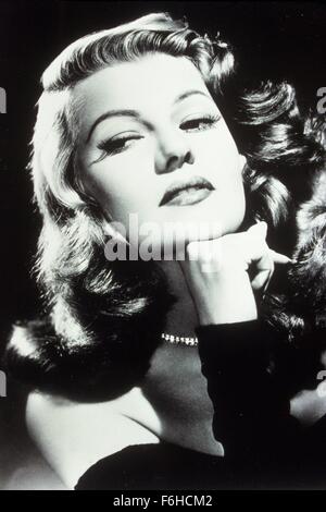 1946, Filmtitel: GILDA, Regie: CHARLES VIDOR, Studio: COLUMBIA, im Bild: RITA HAYWORTH. (Bild Kredit: SNAP) Stockfoto