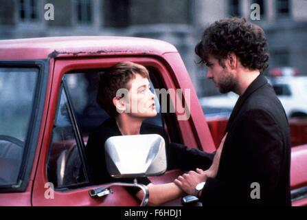 1991, Filmtitel: LIEBESTRAUM, Regie: MIKE FIGGIS, Studio: MGM, im Bild: KEVIN ANDERSON, MIKE FIGGIS. (Bild Kredit: SNAP) Stockfoto