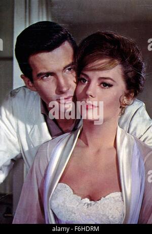 1960, Filmtitel: die FINE YOUNG CANNIBALS, Studio: MGM, im Bild: GEORGE HAMILTON. (Bild Kredit: SNAP) Stockfoto