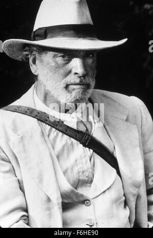 1977, Filmtitel: Insel des DR. MOREAU, Regie: DON TAYLOR, abgebildet: BURT LANCASTER. (Bild Kredit: SNAP) Stockfoto