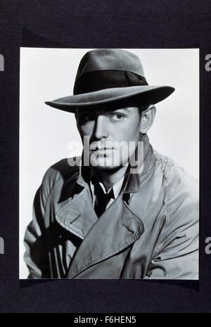 1942, Filmtitel: diese Waffe zu mieten, Regisseur: FRANK TUTTLE, Studio: PARAMOUNT, abgebildet: ALAN LADD. (Bild Kredit: SNAP) Stockfoto