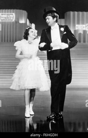 1938, Filmtitel: BROADWAY MELODY OF 1938, Regie: ROY DEL RUTH, Studio: MGM, abgebildet: ROY DEL RUTH, BUDDY EBSEN. (Bild Kredit: SNAP) Stockfoto