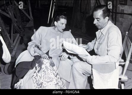 1948, Filmtitel: PIRATE, Regie: VINCENTE MINNELLI, Studio: MGM, abgebildet: JUDY GARLAND. (Bild Kredit: SNAP) Stockfoto