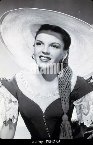 1948, Filmtitel: PIRATE, Regie: VINCENTE MINNELLI, Studio: MGM, abgebildet: JUDY GARLAND. (Bild Kredit: SNAP) Stockfoto